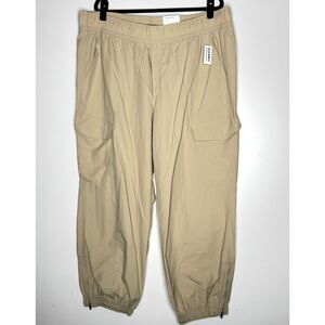 New Old Navy High-Waisted Ankle-Zip Cargo Jogger Pant Women's Plus Size 2X